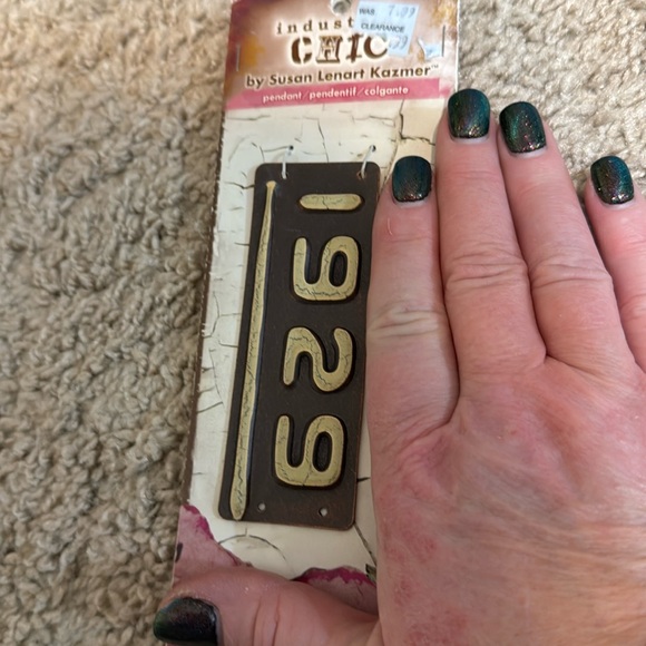 COPY - New Industrial Chic By Susan Lenart Kazmer Pendant - Picture 2 of 3